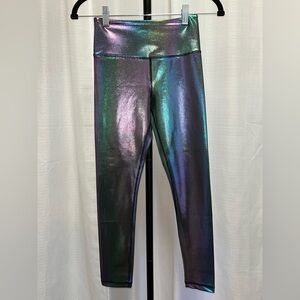 ZYIA Mirage Metallic Leggings | size 2